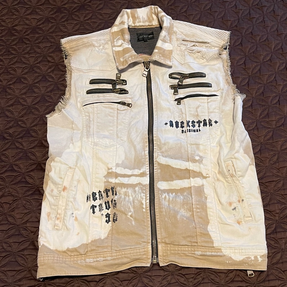 Rockstar Biker Vest